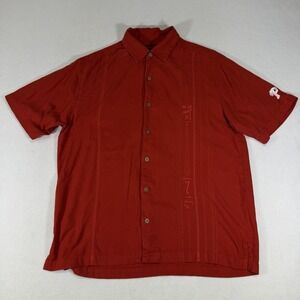 Tommy Bahama Philadelphia Phillies Game 7 Box Seat Admission 1 Shirt Mens Medium